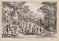 KG 00743
<br/>
Boerenbruiloft
<br/>
<em>Hollar, Wenzel (1607-1677)</em>